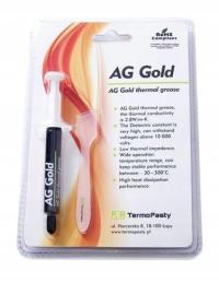 Pasta termoprzewodząca Gold/3g pasta strzykawka AG Termopasty 2,8W/mK