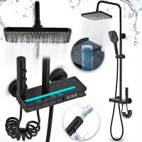 ZESTAW PRYSZNICOWY KOLUMNA PRYSZNICOWA Z TERMOSTATEM PRYSZNIC ŁAZIENKOWY