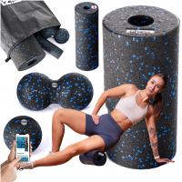 Набор роликов для массажа 4в1 физический ролик большой маленький шарик Duoball EPP