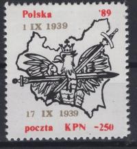 SOLIDARNOŚĆ - KPN 1989 ROK 1 IX 1939 - 1 IX 1989