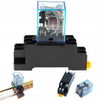 Контактор реле 230V AC 1x10a 2x5a с подставкой