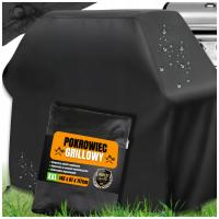 Большая крышка для барбекю, водонепроницаемая крышка для газового гриля 145x61x117 см