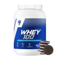 TREC WHEY 100 2000g SUPER BIAŁKO WPC 100% SIŁA MASA KONCENTRAT BCAA EAA