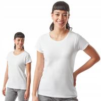 T-shirt koszulka damska bawełna 100% Fruit of the Loom 614200 biały