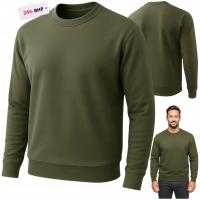 Bluza ROBOCZA Dresowa CIEPŁA BHP Ochronna Khaki UNIWERSALNA ZIMOWA Męska