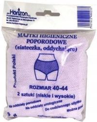 Majtki poporodowe jednorazowe 40-44 siateczkowe