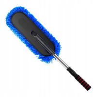 Usuwanie kurzu Mycie narzędzi samochodowych Wielofunkcyjna szczotka samochodowa niebieska i szenilowa