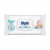 Aqua Wipes влажные салфетки для детей влажные 99% Чистая вода 60 шт