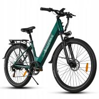 Городской мужской/женский электрический велосипед 750 Вт 15 Ач 32 км/ч 27,5 дюйма