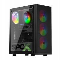 KOMPUTER GAMINGOWY SPCX i9-12900 64GB DDR4 RTX4070 SSD 2TB ARGB