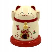 Kotek szczęścia pojemnik na wykałaczki, lucky cat, maneki neko