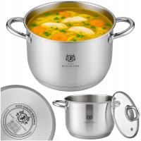 Индукционный газовый горшок из нержавеющей стали 3л 20 см с крышкой твердые горшки