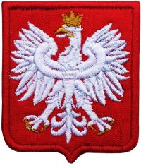 Полоса Герб Польский ОРЕЛ в униформе