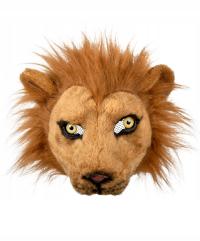 Maska lwa pluszowa