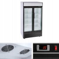 Холодильник охладитель напитка шкаф рефрижерации двойной застекленный 2-8К 63