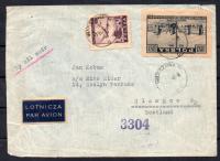 1946 Фи. 383 и 396 письма с цензурой 3304