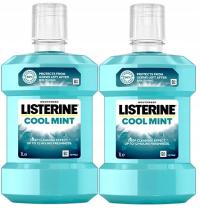 LISTERINE Cool Mint жидкость для полости рта 1000 мл x2