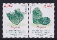 TAAF ** Mi 754-55 minerały