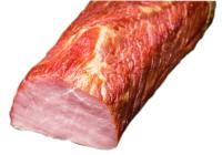 Копченая свиная корейка натуральные продукты - 500г ЭКО
