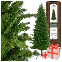 Choinka sztuczna SLIM Jodła Killington wąska 150cm zielona jak żywa PE/PVC