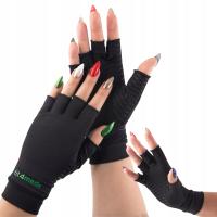 Rękawiczki bezpalcowe Dotykowe termoaktywne do biegania Ciepłe ochrona rąk