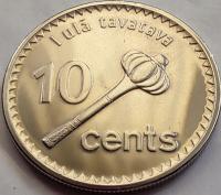 1245 - Fidżi 10 centów, 2013