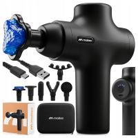 PISTOLET DO MASAŻU PLECÓW CIAŁA STÓP MASAŻER MASSAGE GUN ETUI 6 KOŃCÓWEK