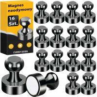 Неодимовые магниты для доски очень сильные холодильник NdFeB кнопки черный