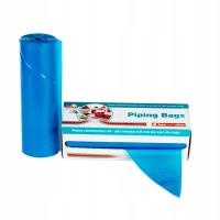 Rękawy worki cukiernicze jednorazowe termoodporne mocne 30 cm rolka 72 szt