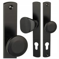 POCHWYT DO FURTKI UCHWYT GAŁKA DO BRAMY 90 WB CZARNY 100% ALUMINIUM GAMAR