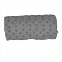 Ręcznik Do Jogi Mata Antypoślizgowy Torba W Prezencie Szary