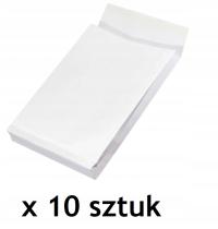 Конверты C4 to A4, расклешенные, белые, HK, с полосой RBD, 10 шт.