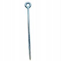 Śruba z uchem do kotwienia rusztowania kotwa z uchem 400mm zestaw 10 szt