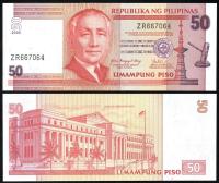 $ Filipiny 50 PISO P-193b UNC 2008
