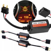 Фильтр H7 LED CAN bus error error Resistor для светодиодных ламп мигание - 2шт.