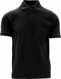 Koszulka polo czarna roz. L KW106730001054 Kramp