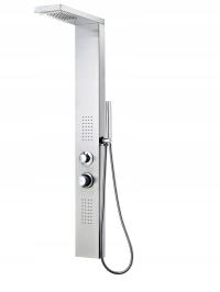 SREBRNY PANEL PRYSZNICOWY deszczownica INDES MAKO