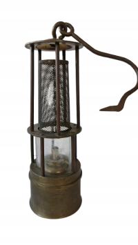 STARA LAMPA GÓRNICZA BENZYNÓWKA STAN DOBRY GWR