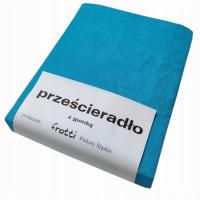PRZEŚCIERADŁO FROTTE 80x170 80/170 z gumką polskie