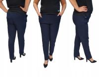 Gładkie długie spodnie PLUS SIZE różne kolory do wyboru r54 7/8xl