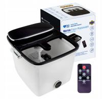 Массажер для ног Водный гидромассаж HerzMedical пульт дистанционного управления, нагрев, сенсорный экран