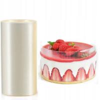 RANT CUKIERNICZY 16cm x 10m DO TORTU CIASTA FOLIA RANTOWA OPASKA 496