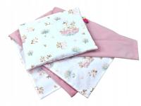 Kocyk velvet 75x100 poduszka 30x40 do wózka żłobka przedszkola imię haft