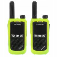 Radiotelefon Krótkofalówka Walkie-talkie Baofeng BF-T17 zielony - 2 szt.