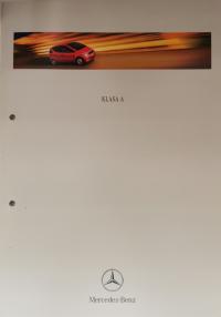 Mercedes-Benz Klasa A Katalog Prospekt wielostronicowy