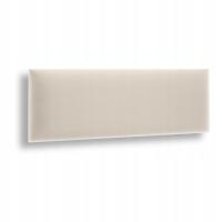 Panel Ścienny Tapicerowany EKOSKÓRA Prostokąt 60x30 30x60 EKO SKÓRA KREMOWY