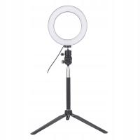 6-calowe selfie beauty fill light małe zdjęcie pierścień led lampa usb