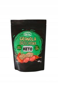 KETO Granola orzechowa OATBE 600g BEZ DODATKU CUKRU |100% HANDMADE|LOWCARB