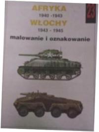 Afryka 1940-43, Włochy 1943-45 Malowanie i oznakowanie (nr 23) - Militaria