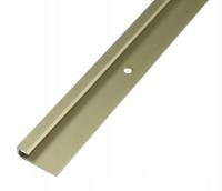 Listwa Zakończeniowa Aluminiowa Panele podłogowe, ścienne 5 mm Piasek 270cm